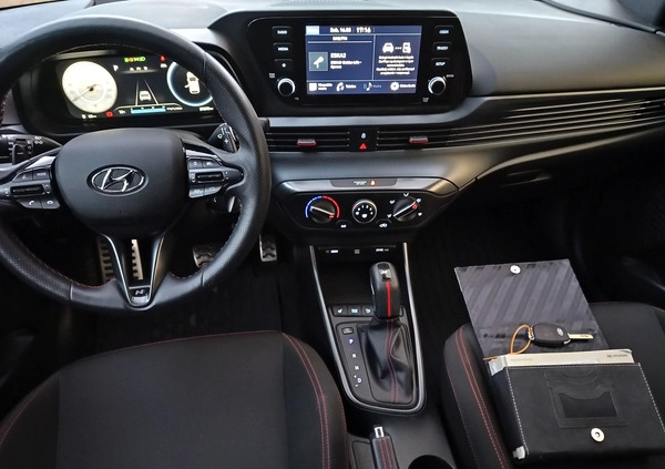 Hyundai i20 cena 61999 przebieg: 27000, rok produkcji 2022 z Biała Piska małe 781